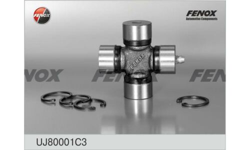 Крестовина карданного шарнира Fenox, арт. UJ80001C3