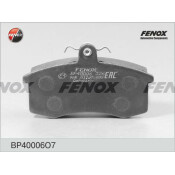 Колодки тормозные дисковые Fenox с электронным датчиком износа, передние, комплект на ось (4 шт), арт. BP40006O7