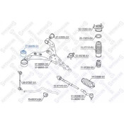 Сайлентблок рычага пер. Hyundai | перед прав/лев Stellox, арт. 77-00499-SX