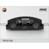 Колодки тормозные дисковые Fenox задние, комплект на ось (4 шт), арт. BP43196