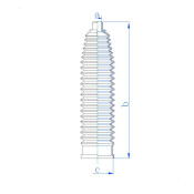Пыльник рулевой рейки Motorherz, арт. RDZ0044MG