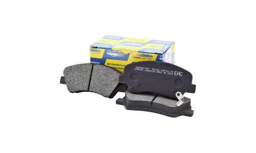 Колодки тормозные дисковые Transmaster, передние, комплект на ось (4 шт), арт. TR273C