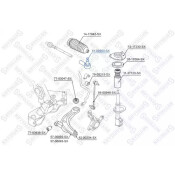 Наконечник рулев. Citroen C-Crosser | перед Stellox, арт. 51-00353-SX