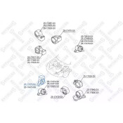 Подушка двигателя передняя Stellox, арт. 25-17472-SX