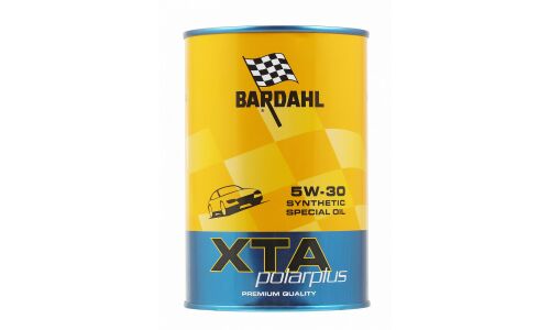 Масло моторное Bardahl Polar Plus XTA Full Saps 5w30 синтетическое, SL/CF, ACEA A3/B4, универсальное, 1л, арт. 302039/302040
