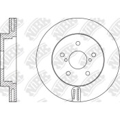 Диск тормозной NiBK, арт. RN1541