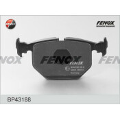 Колодки тормозные дисковые Fenox задние, комплект на ось (4 шт), арт. BP43188