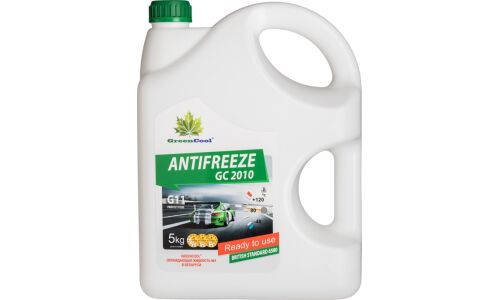 Антифриз GreenCool Antifreeze GC2010, G11, зелёный, -40°C, 5кг, арт. 791661