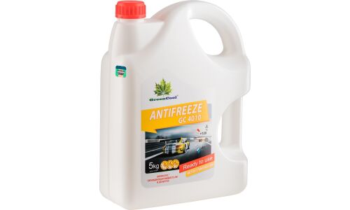 Антифриз GreenCool Antifreeze GC4010, G11, жёлтый, -40°C, 5кг, арт. 752170