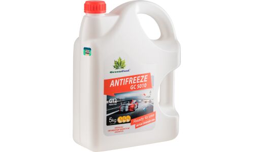 Антифриз GreenCool Antifreeze GC5010, G12, красный, -40°C, 5кг, арт. 791685