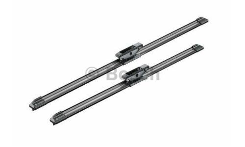 Щётки стеклоочистителя Bosch Aerotwin 550мм (22") + 475мм (19") бескаркасные, всесезонные, со спойлером, крепление Bayonet, комплект 2 шт, арт. 3 397 014 173