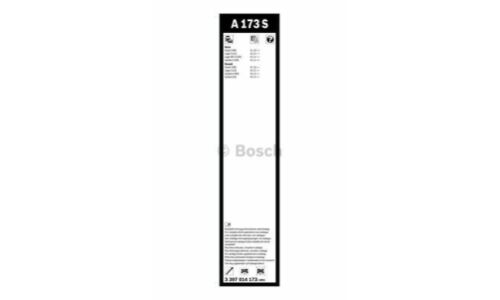 Щётки стеклоочистителя Bosch Aerotwin 550мм (22") + 475мм (19") бескаркасные, всесезонные, со спойлером, крепление Bayonet, комплект 2 шт, арт. 3 397 014 173