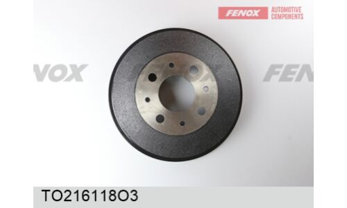 Барабан тормозной | зад прав/лев Fenox, арт. TO216118O3