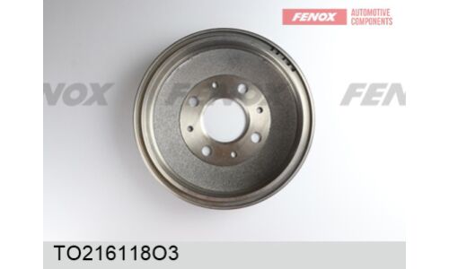 Барабан тормозной | зад прав/лев Fenox, арт. TO216118O3