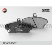 Колодки тормозные дисковые Fenox, передние, комплект на ось (4 шт), арт. BP40010O7