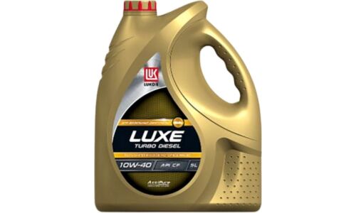 Масло моторное Лукойл Luxe Turbo Diesel 10w40 полусинтетическое, API CF, для дизельного двигателя, 5л, арт. 189371/3708168
