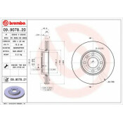 Диск тормозной Standard | перед Brembo, арт. 09.9078.20