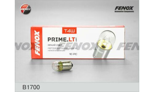 Лампа Fenox Prime.LT T4W (BA9s, T8.5), 12В, 4Вт, 2300К, арт. B1700