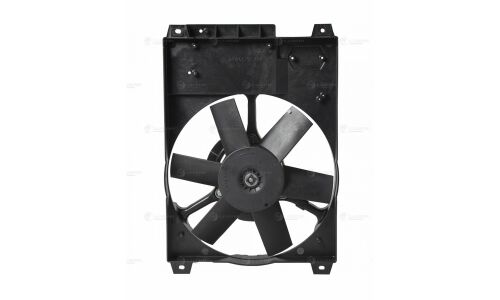 Вентилятор охлаждения радиатора Luzar, с кожухом, для Fiat Ducato, арт. LFK 1650
