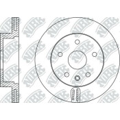 Диск тормозной NiBK, арт. RN33003
