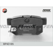 Колодки тормозные дисковые Fenox задние, комплект на ось (4 шт), арт. BP43185