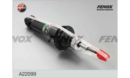 Амортизатор Fenox, газомасляный, двухтрубный, задний, правый/левый, 1 шт, арт. A22099