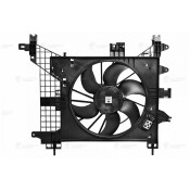 Э/вентилятор охл. с кожухом для а/м Renault Duster (10-) A/C+ Luzar, арт. LFK 0951