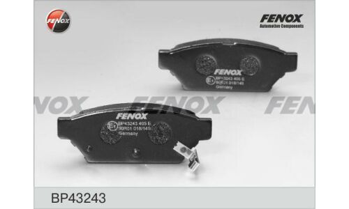 Колодки тормозные Fenox дисковые, арт. BP43243