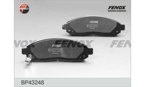 Колодки тормозные Fenox дисковые, арт. BP43248
