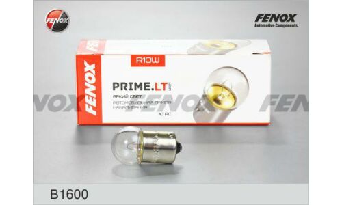 Лампа Fenox Prime.LT R10W (BA15s, G18), 24В, 10Вт, 2800К, арт. B1600