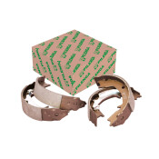 Колодки тормозные барабанные Pilenga, комплект на ось (4 шт), арт. BS-P 8489 N