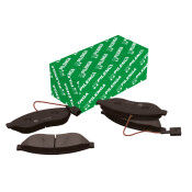 Колодки тормозные дисковые Pilenga с электронным датчиком износа, передние, комплект на ось (4 шт), арт. FD-P 9240