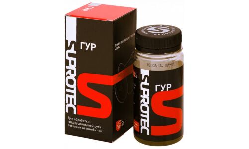 Добавка в жидкость для ГУР Suprotec, комплексная, триботехнический состав, флакон 60мл, арт. 121120