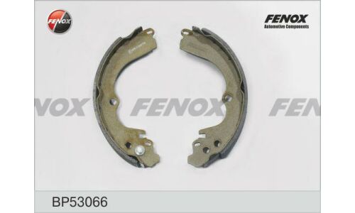 Колодки тормозные барабанные Fenox, комплект на ось (4 шт), арт. BP53066