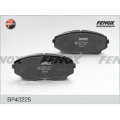 Колодки тормозные дисковые Fenox, передние, комплект на ось (4 шт), арт. BP43225