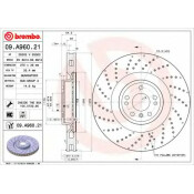 Диск тормозной Brembo, арт. 09A96021