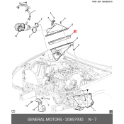 Фильтр воздушный GM, арт. 20857930