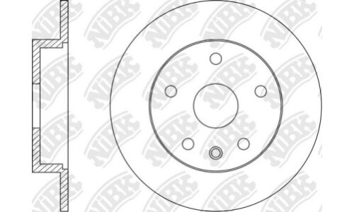 Диск тормозной NiBK, арт. RN1591