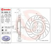 Диск тормозной Brembo, арт. 09A95821