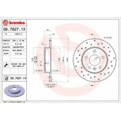 Диск тормозной Brembo, арт. 0876271X