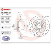 Диск тормозной Brembo, арт. 0888432X