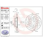 Диск тормозной Brembo, арт. 0991671X