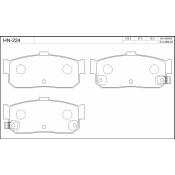 Колодки тормозные jFBK дисковые, арт. HN-224