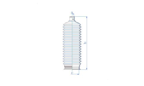 Пыльник рулевой рейки Motorherz, арт. RDZ0510MG