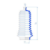 Пыльник рулевой рейки Motorherz, арт. RDZ0343MG