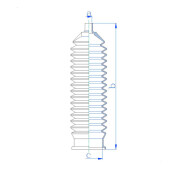 Пыльник рулевой рейки Motorherz, арт. RDZ0422MG