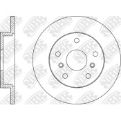 Диск тормозной NiBK, арт. RN1570