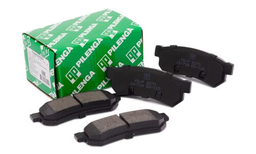 Колодки тормозные дисковые Pilenga, задние, комплект на ось (4 шт), арт. FD-P 8270