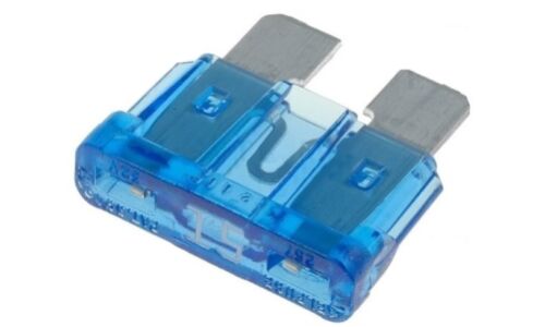 Предохранитель автомобильный Deko, флажковый, стандартный (ATO S1035-2/FT), синий, 15А, арт. K-191-15A
