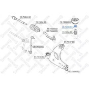 Подшипник амортизационной опоры Stellox, передний, правый/левый, для Nissan Primastar, арт. 26-74009-SX
